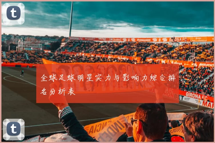全球足球明星实力与影响力综合排名分析表