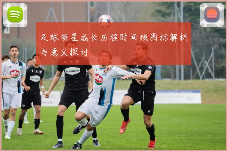 足球明星成长历程时间线图标解析与意义探讨